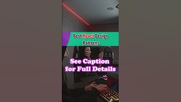 BEST REACT DESIGN PATTERNS | #shorts #react