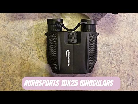 Aurosports 10x25 Binoculars for Adults and Kids Review | Folding Compact Binocular with Night Vision