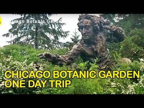 Beautiful Chicago Botanic Garden Visiting 2021 / Overall scenery and view