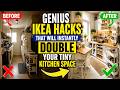 9 Genius IKEA Hacks That Will Instantly Double Your Tiny Kitchen Space!