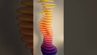 Slow Rise — #loop #animation #digitalart #abstract #satisfying #art #cinema4d #3d #render #c4d