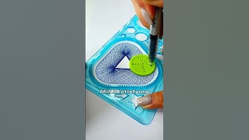 Beautiful Spirograph #spirograph #satisfying #drawing #asmr #pattern #art #viral #fyp #shorts