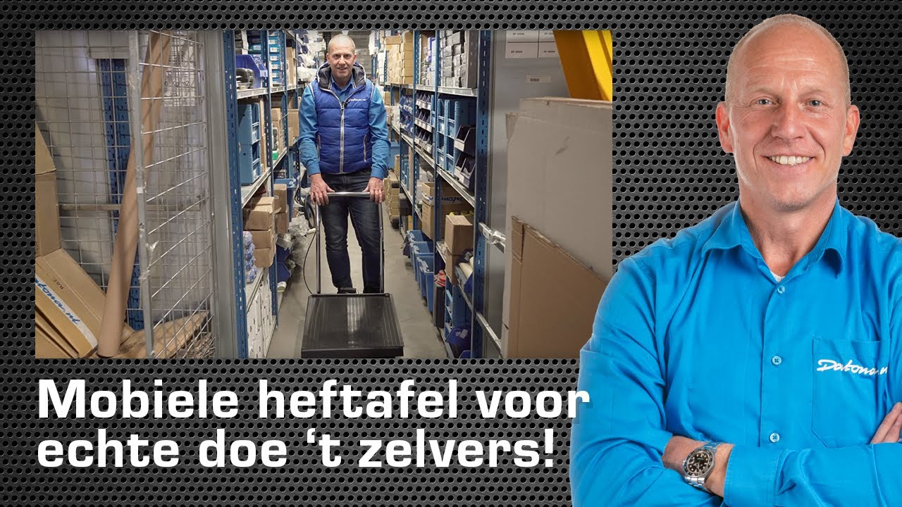 Hydraulische hefkar van Datona - Rintje Ritsma laat 't zien | Datona.nl