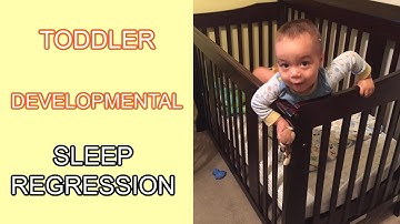 Toddler Developmental SLEEP REGRESSION. Causes!