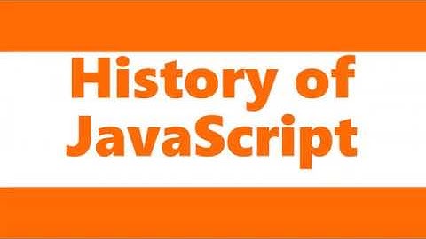 History of JavaScript