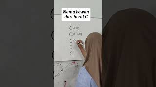 Nama hewan dari huruf C #games #shorts #trending