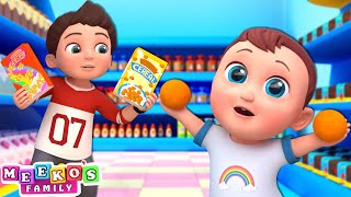 Grocery Shopping - Supermarket Song Meekos Family Kids Songs