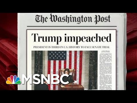 On Evening Of Impeachment, Trump In The Safe Space Of A Rally | Morning Joe | MSNBC