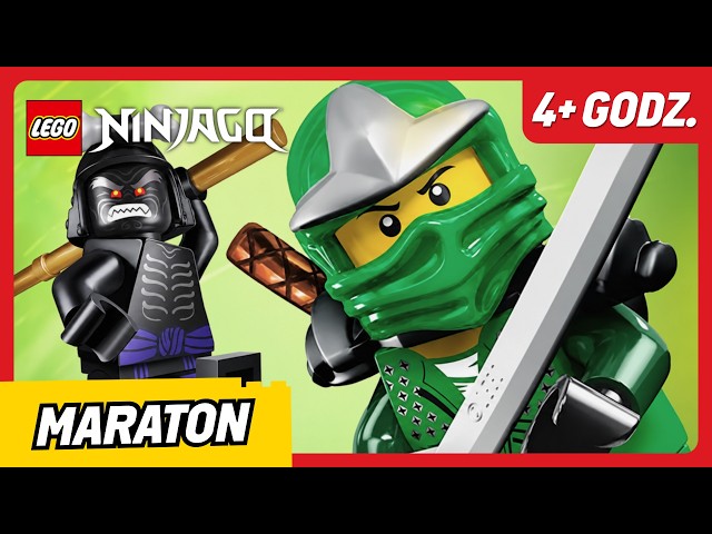 NINJAGO: Masters of Spinjitzu SEZON 2 Maraton! 🔥 | Animacje akcji dla dzieci | LEGO NINJAGO 🥷