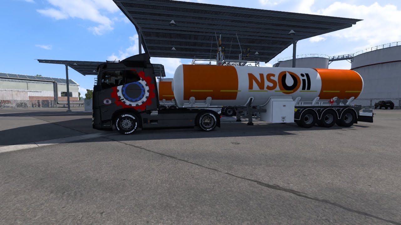 рейс из Kotka (NS Oil) в Białystok (TransiNet). Пробег составил 1016 км euro truck simulator 2