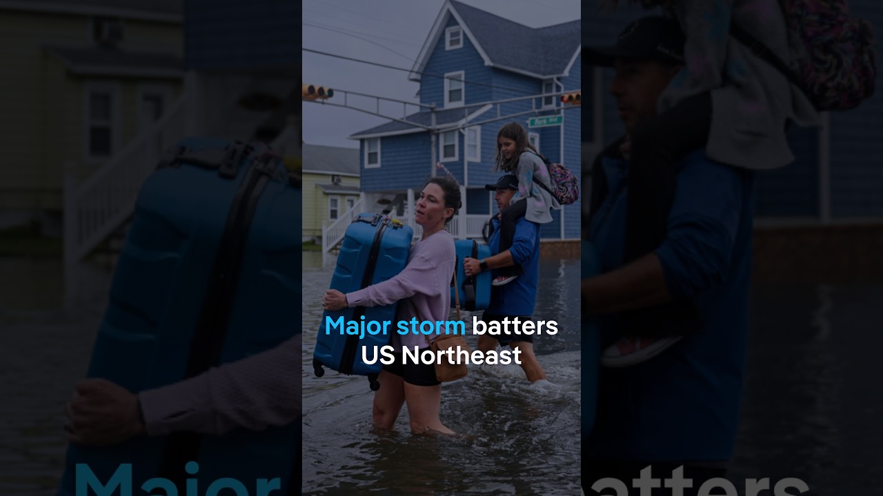 Major storm is battering the East Coast of the United States | DW News