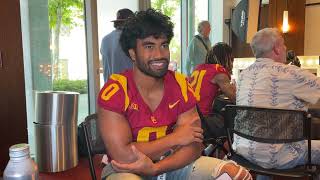 USC S Akili Arnold touts D'Anton Lynn's impact