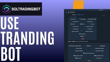 How to use sol trading bot