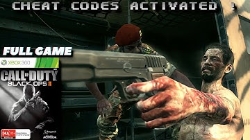 Call of Duty Black Ops 2 | XBox 360 | Cheat Codes Activated | Full Game | No Talking
