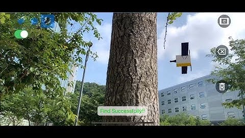 Apple ARKit: Occlusion Tree Trunk