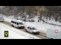 Гололёд в России: машины бьются как кегли - Of ice in Russia: the car fight like ninepins