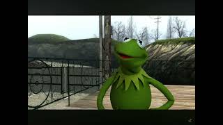 Kermit the frog butt in half life 2