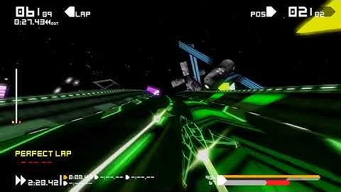 BallisticNG 1.1.6 - Luna race