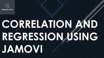 Correlation and Regression using JAMOVI - How to Run and Interpret