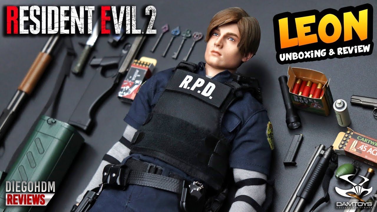 Resident Evil 2 Remake - Leon and Claire Figures by DAMTOYS - The Toyark -  News