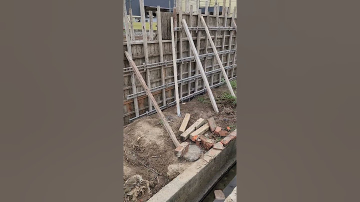 圍牆模板設立待完成模樣Formwork for the fence to be completed울타리용 거푸집 공사 완료 - 天天要聞