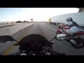 Yamaha R6 vs BMW S1000RR on the highway + COPS + Close Calls!
