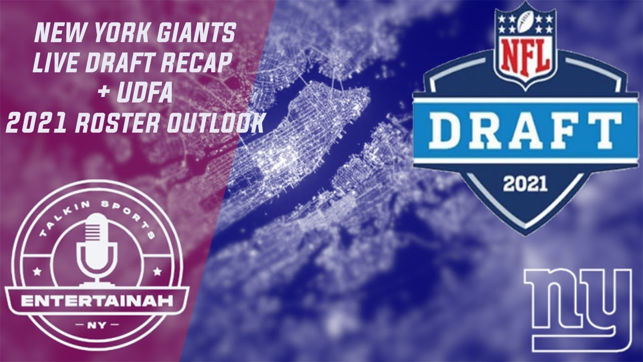 New York Giants Live Draft Recap + UDFA Roster Breakdown YouTube