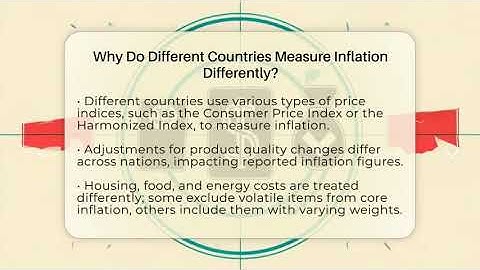 Why Do Different Countries Measure Inflation Differently? - Inflation Insight Channel