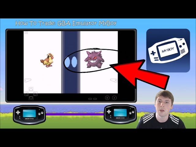 can myboy emulator trade pokemon