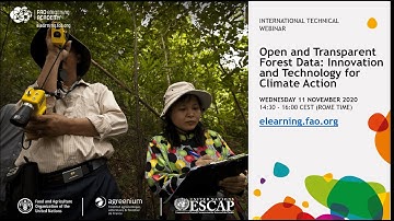Open And Transparent Forest Data: Innovation And Technology For Climate Action