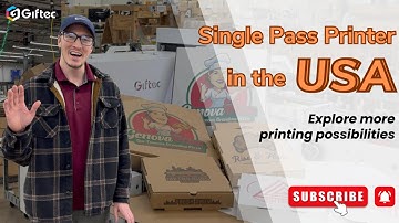 Single Pass Printer in the USA!! Digital Inkjet Printing Pizza Box/ Cartons/ Corrugated Box Easily