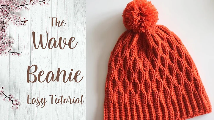 Learn to Crochet a Trendy Wave Beanie