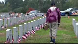 Doris Stevens honors her late son and other veterans
