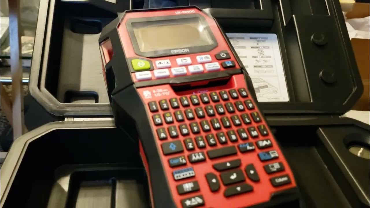 Epson LWPX900 unboxing YouTube