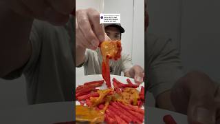 Takis With Melted Cheese… Worth It? 🧀🔥 #takis #foodtok #foodreview #asmr #spicyfood #cheese #viral
