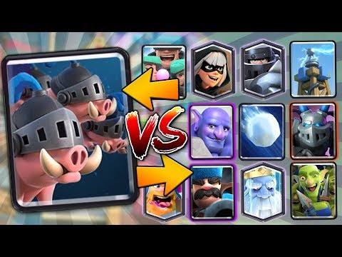 NEW ROYAL HOGS vs ALL CARDS!! | Clash Royale | NEW ROYAL HOG GAMEPLAY & BEST COUNTERS!