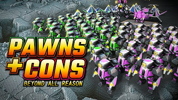 How many cons do you actually need in 1v1s? - Beyond all Reason