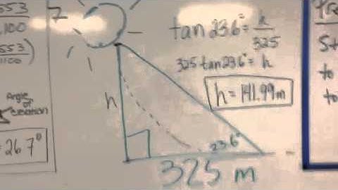 Solutions to Right Triangle Trig