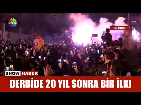 Derbide 20 yıl sonra bir ilk!