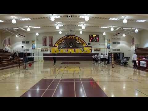 Mills High School @ Menlo Atherton High School (2019 PAL Boys' Volleyball)