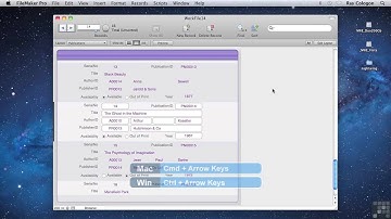 FileMaker Pro 12 Tutorial | Shortcuts And Alternate Methods