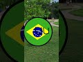 If You Don't Come To Brazil, BRAZIL COME TO YOU😈 #countryballs #memes