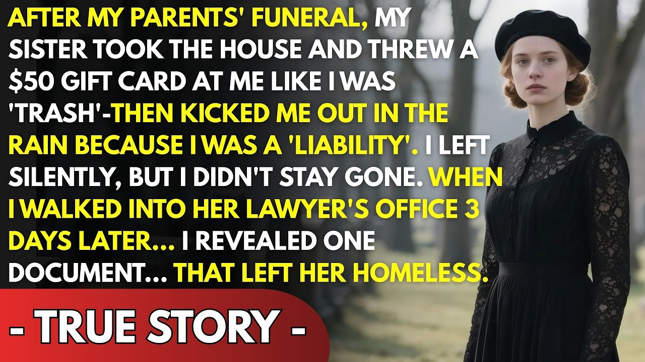 AFTER MY PARENTS’ FUNERAL, MY SIS TOOK THE HOUSE AND KICKED ME OUT BUT WHEN I RETURNED AS THE OWNER