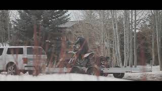 Futura Trailers Loading Timbersleds in the Rocky Mountains