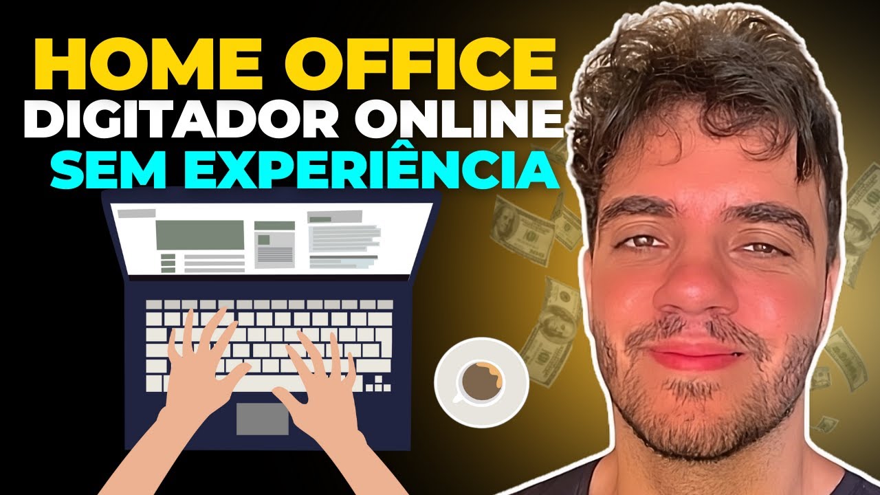 Digitador Online Home Office - Para Iniciantes Sem Experiência [100%  GRATUITO] 5 SITES 