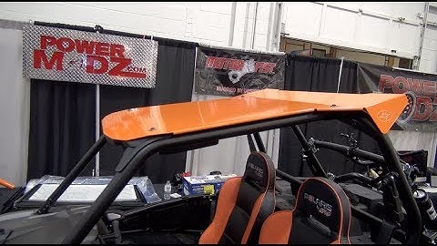 Polaris RZR 1000XP Roof install tutorial!  PowerModz!