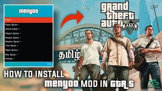 How to install Menyoo in GTA 5 🤯 | GTA 5 tamil gameplay | ks play tamil