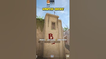 Fast Smokes for B-Split on Mirage!  #cs2 #counterstrike