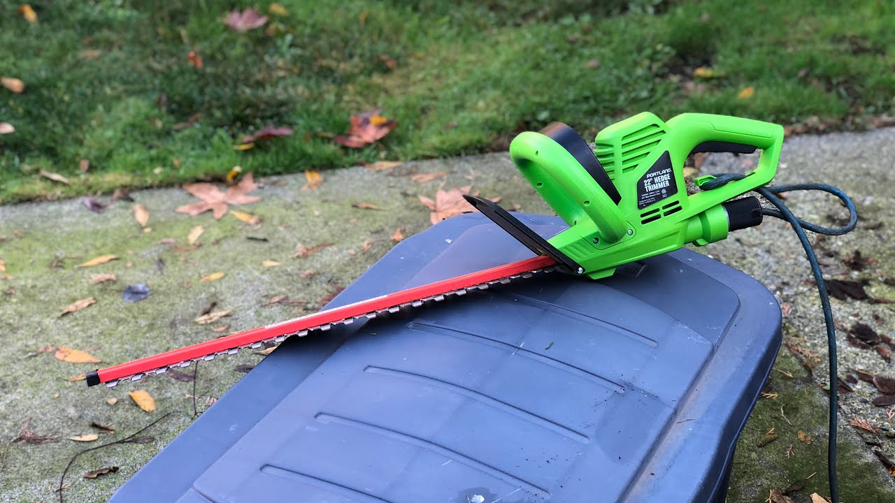 22 electric hedge trimmer