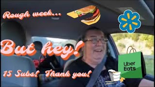 Walmart Spark DoorDash UberEats Ride Along  Episode 11